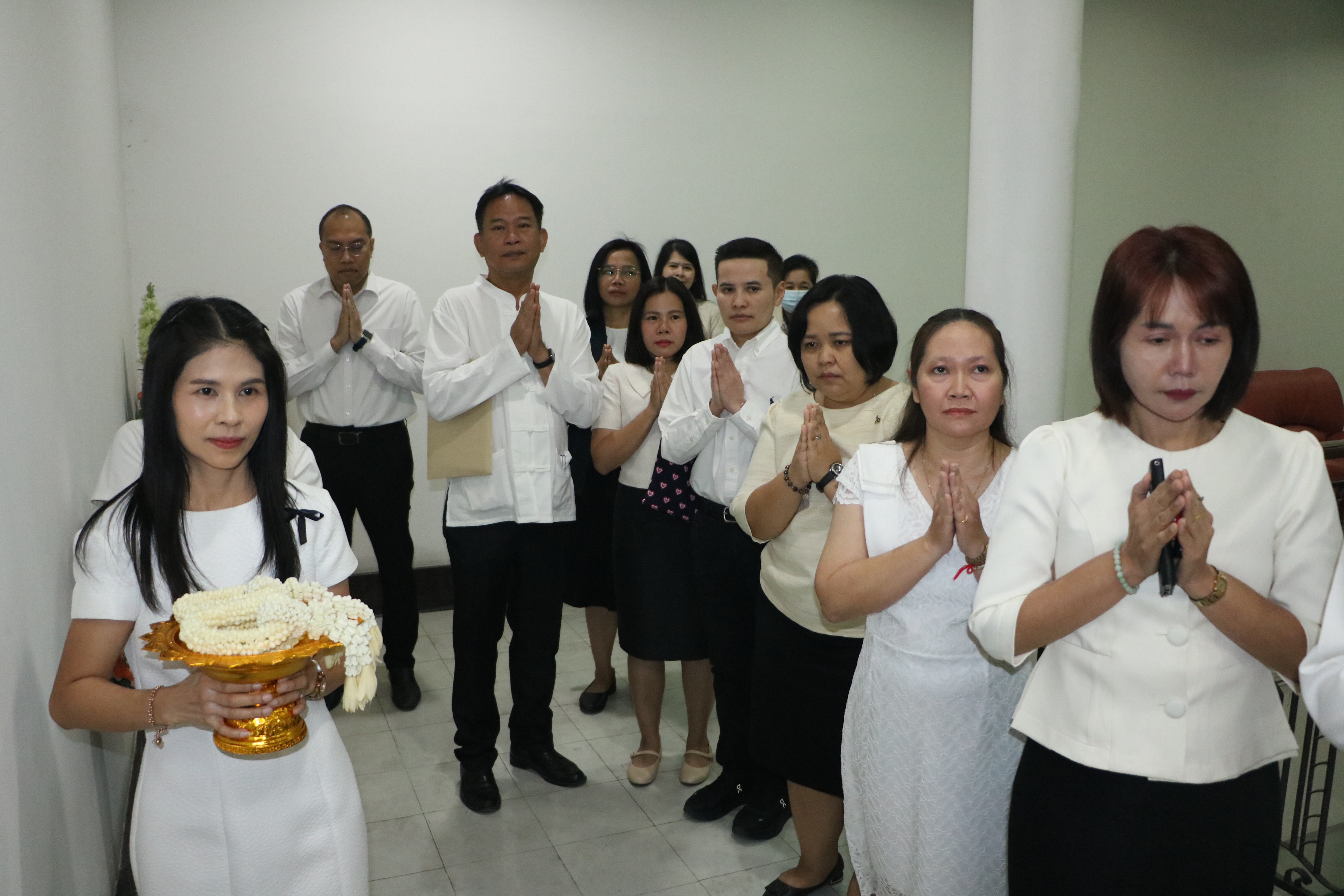 title - ส.ป.ก. จัดพิธีทำบุญถวายภัตตาหารเช้าแด่พระสงฆ์ เนื่องในโอกาสต้อนรับปีใหม่ พ.ศ. 2569